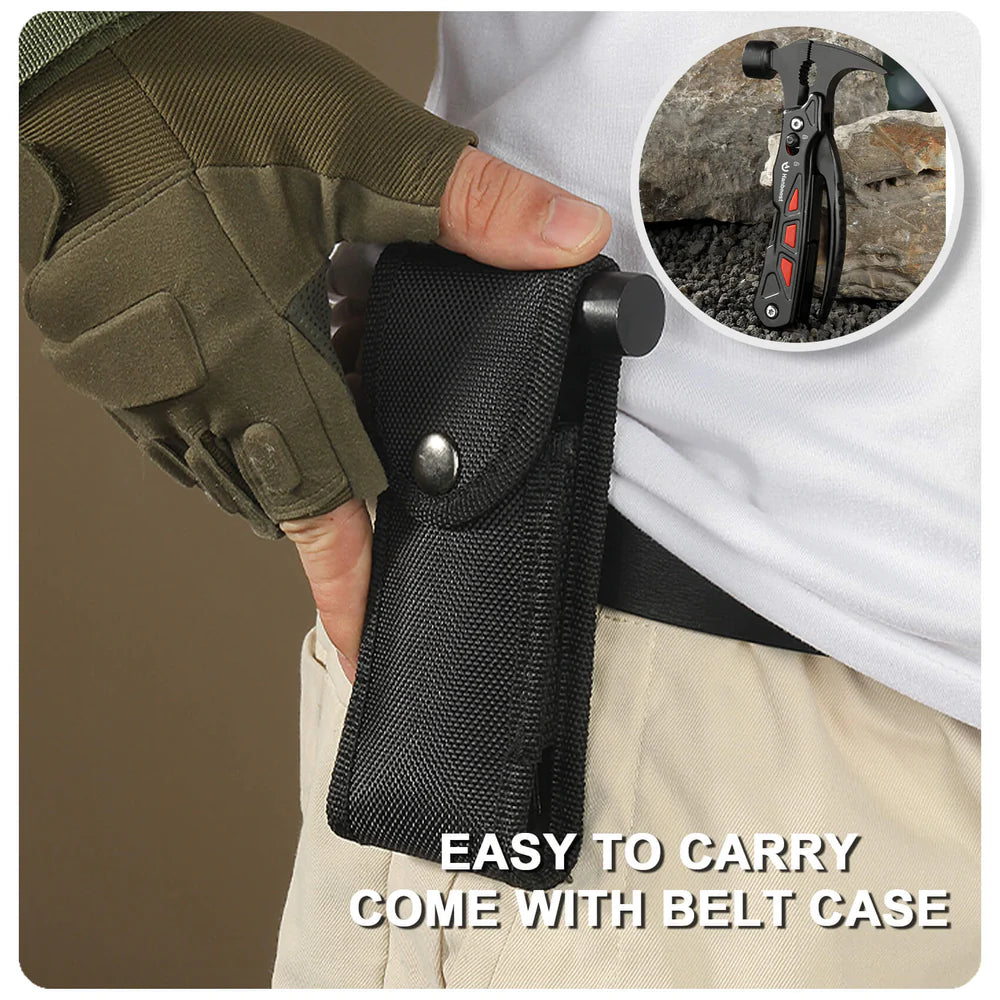 Hanboost H1 Multi Tool Hammer 12 in 1 with Safety Lock