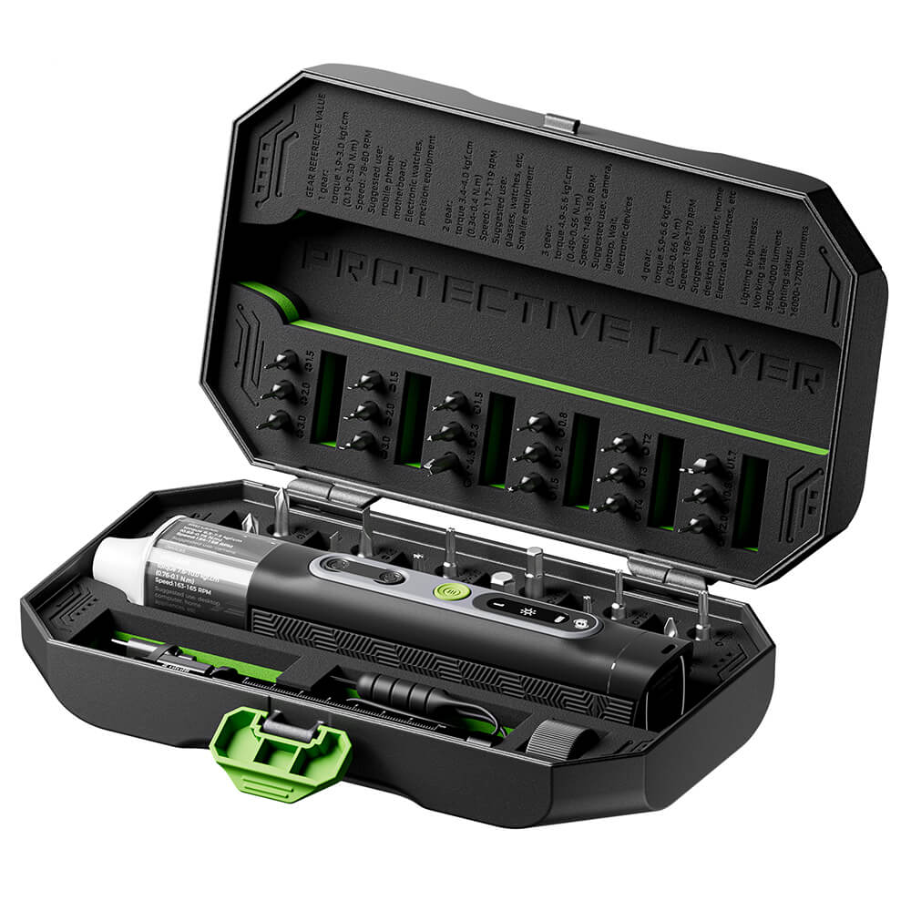 Hanboost 35 In 1 Precision Electric Screwdriver Set for PC, Phone, Camera, Laptop, Watch, and Drone Repairs